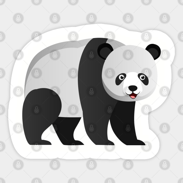 Polar Bear - Classic Digital Vector Illustration Sticker by WaltTheAdobeGuy